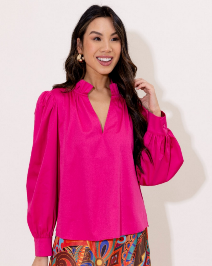 Phoebe Top - Magenta