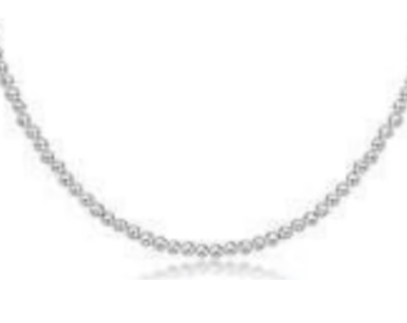 17" Choker Classic Sterling 3mm Bead