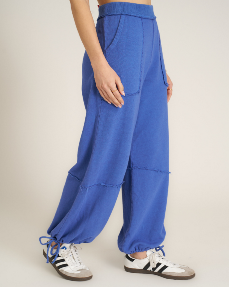 Mystic Parachute Terry Jogger - Blue Moon