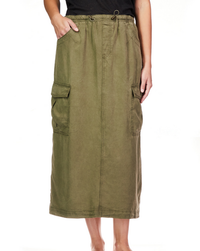 Parachute Skirt "Burnt Olive"