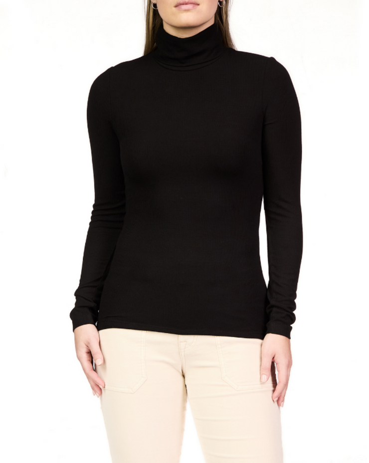 Essential Turtleneck - Black