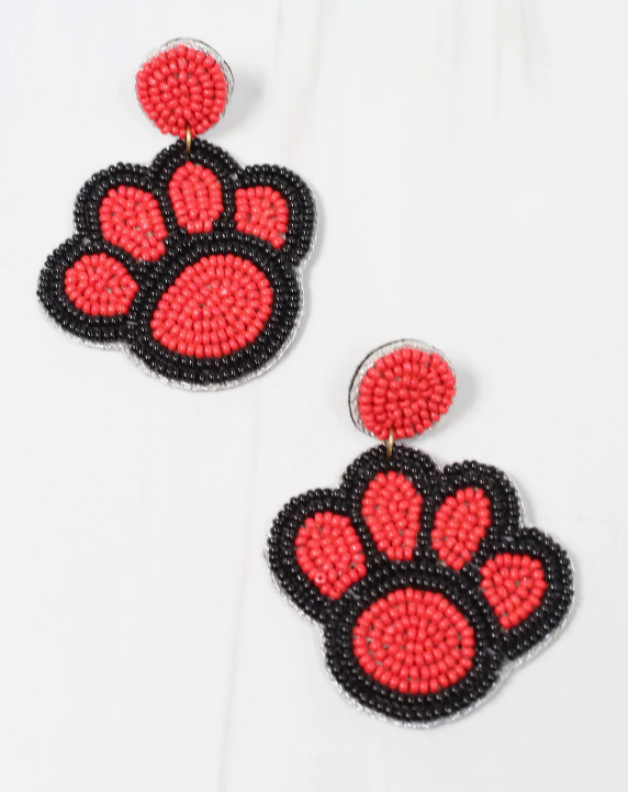 Ryder Paw Print Earrings (Available in 2 Colors)