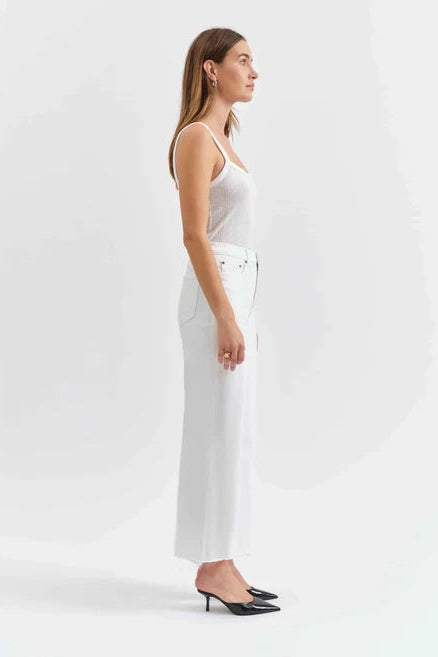 Pleaser Wide Ankle Jean - Lamb