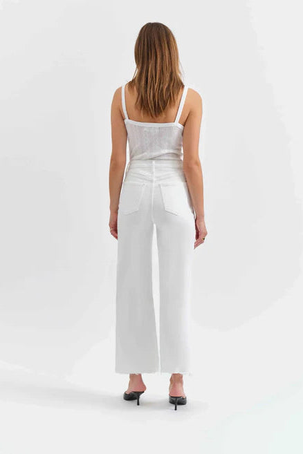 Pleaser Wide Ankle Jean - Lamb