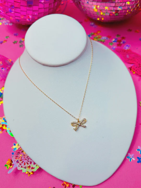 Sienna Bow Necklace