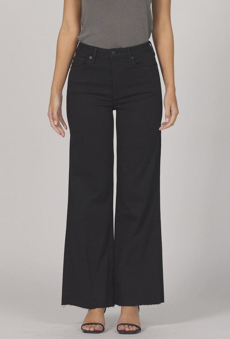 Fiona Wide Leg - Concrete