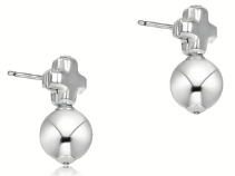 Signature Cross Sterling Stud - Classic Sterling