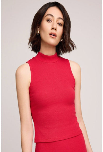 Michelle Sweater Tank - Red