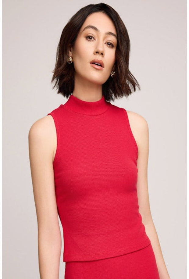 Michelle Sweater Tank - Red