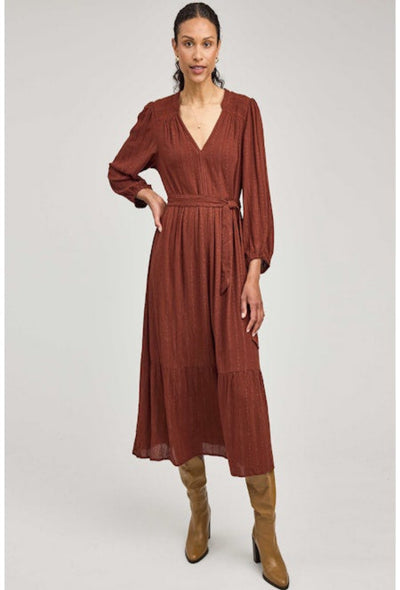 Monroe Dress - Mahogany