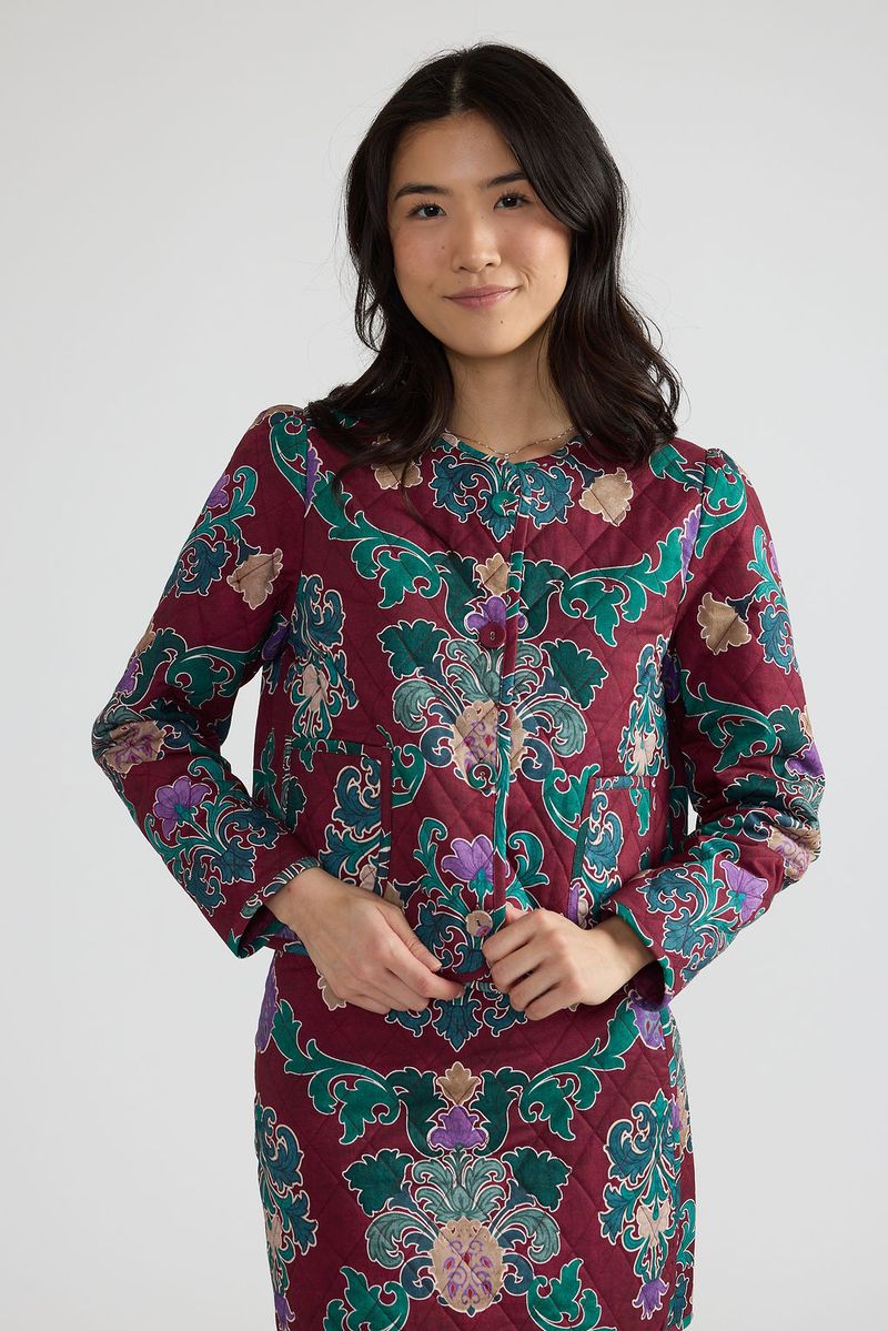 Hazel Jacket - Damask