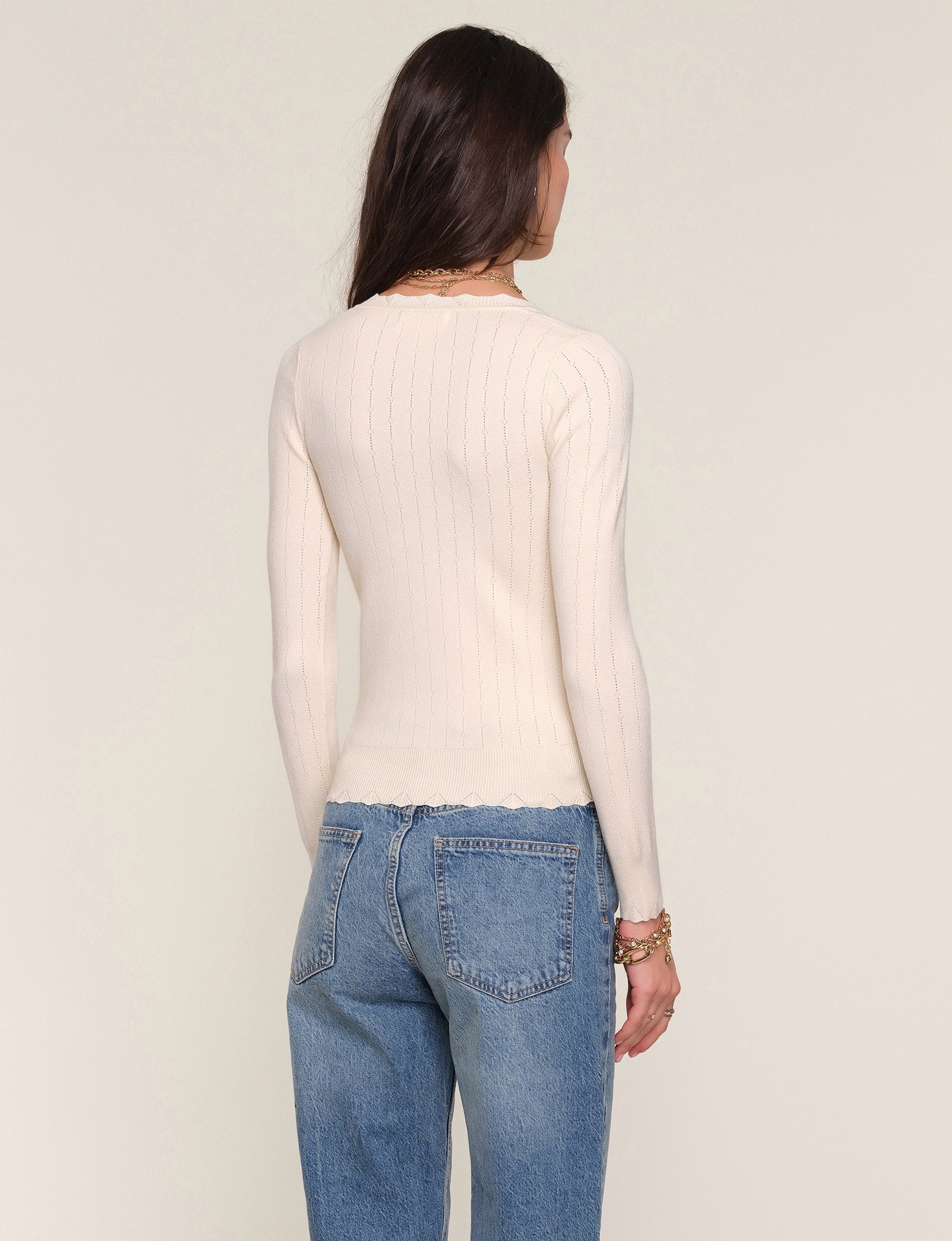 Bobbie Top - Ivory
