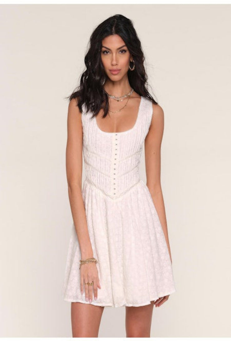 Nathalie Dress - Eggshell
