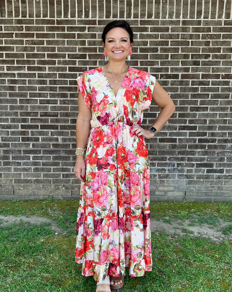 Mishal Maxi Dress - Azalea Bloom