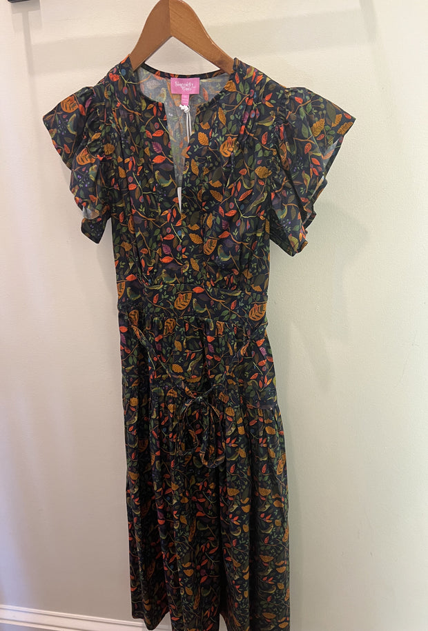 Cala Dress - Winter Garden