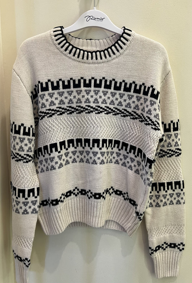 Perci Sweater - Crystal