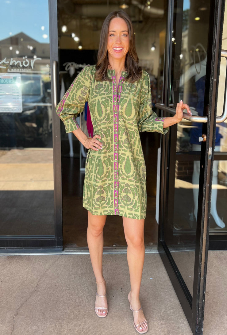 Paloma Dress - Topiary