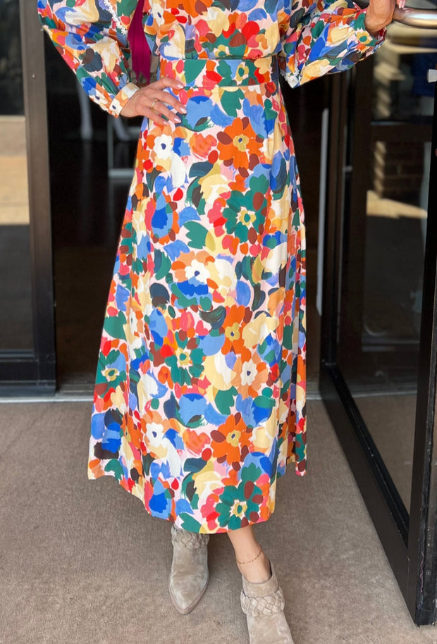 River Midi Skirt - Whirl