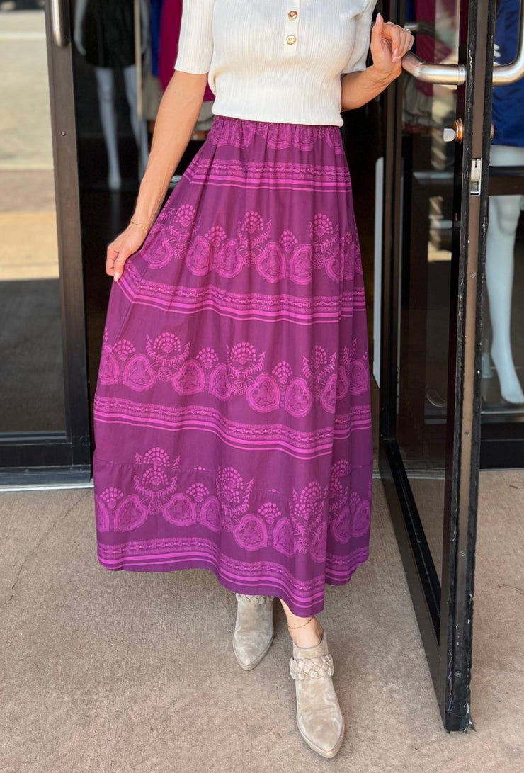 Marisol Skirt - Garden