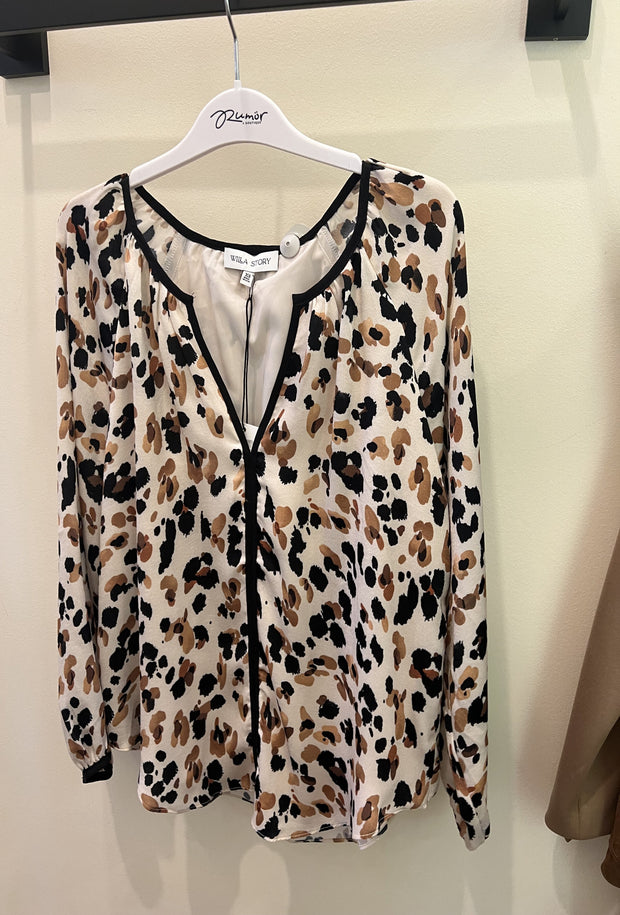 Riley Top - Leopard