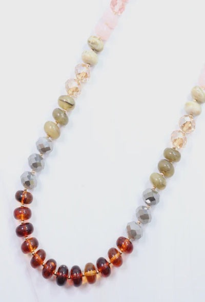 Townsend Stone Necklace - Natural