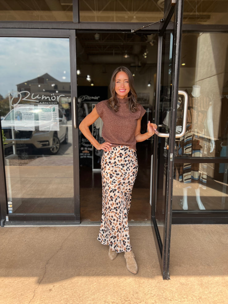 Bailey Skirt - Leopard