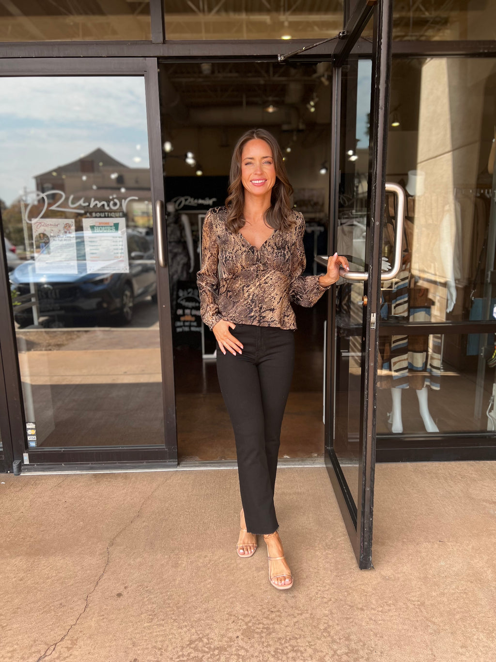 Salma Top - Snake