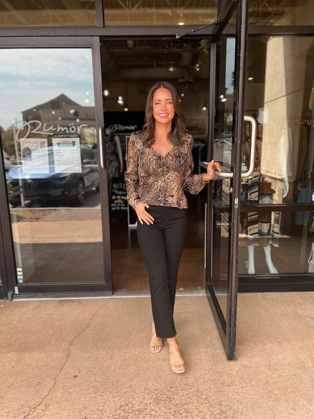 Salma Top - Snake