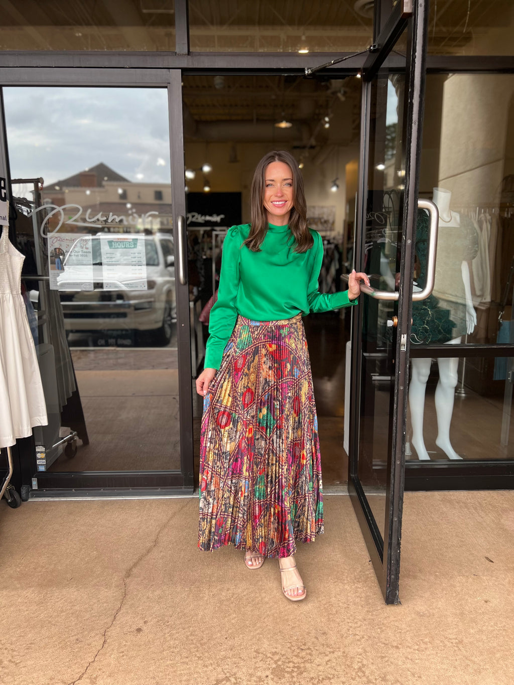 Scarlett Top - Malachite