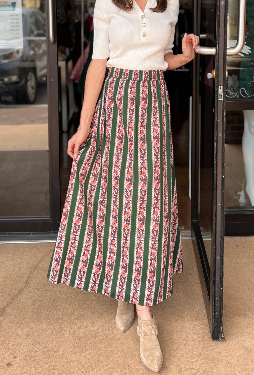 Marisol Skirt - Floral Manor