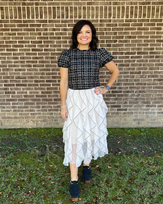 Sierra Skirt - Cream