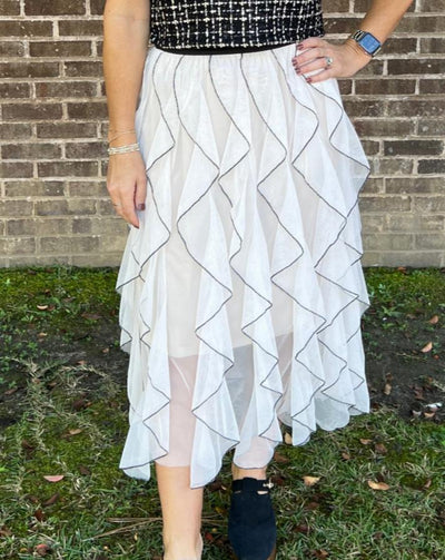 Sierra Skirt - Cream