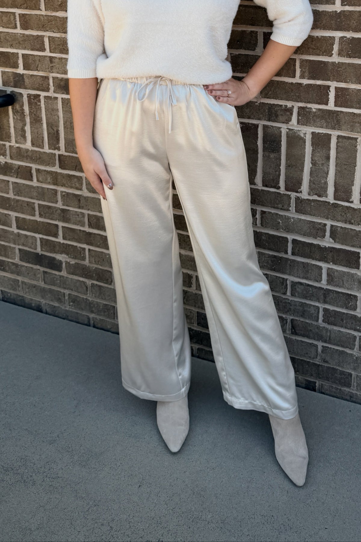 Pamelia Pant - Pale Champagne