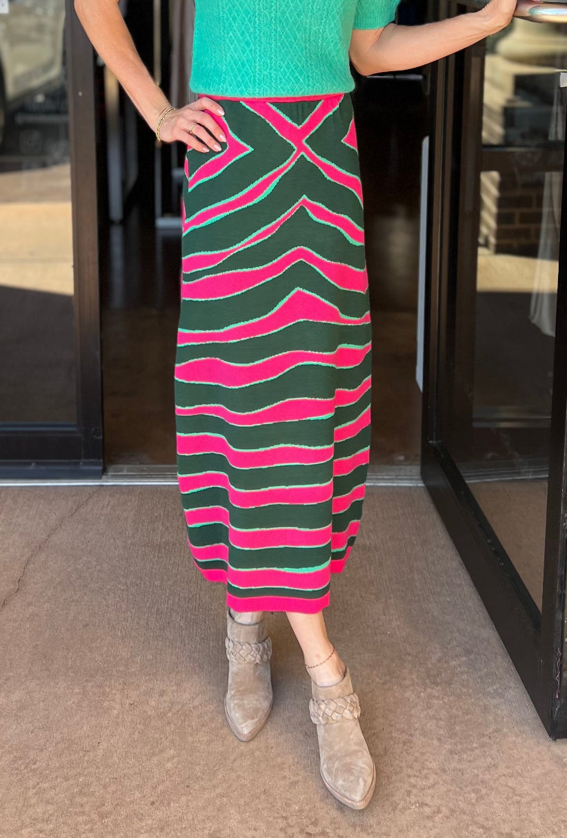 Vivian Skirt - Ziggy Palm