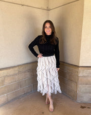 Sierra Skirt - Cream