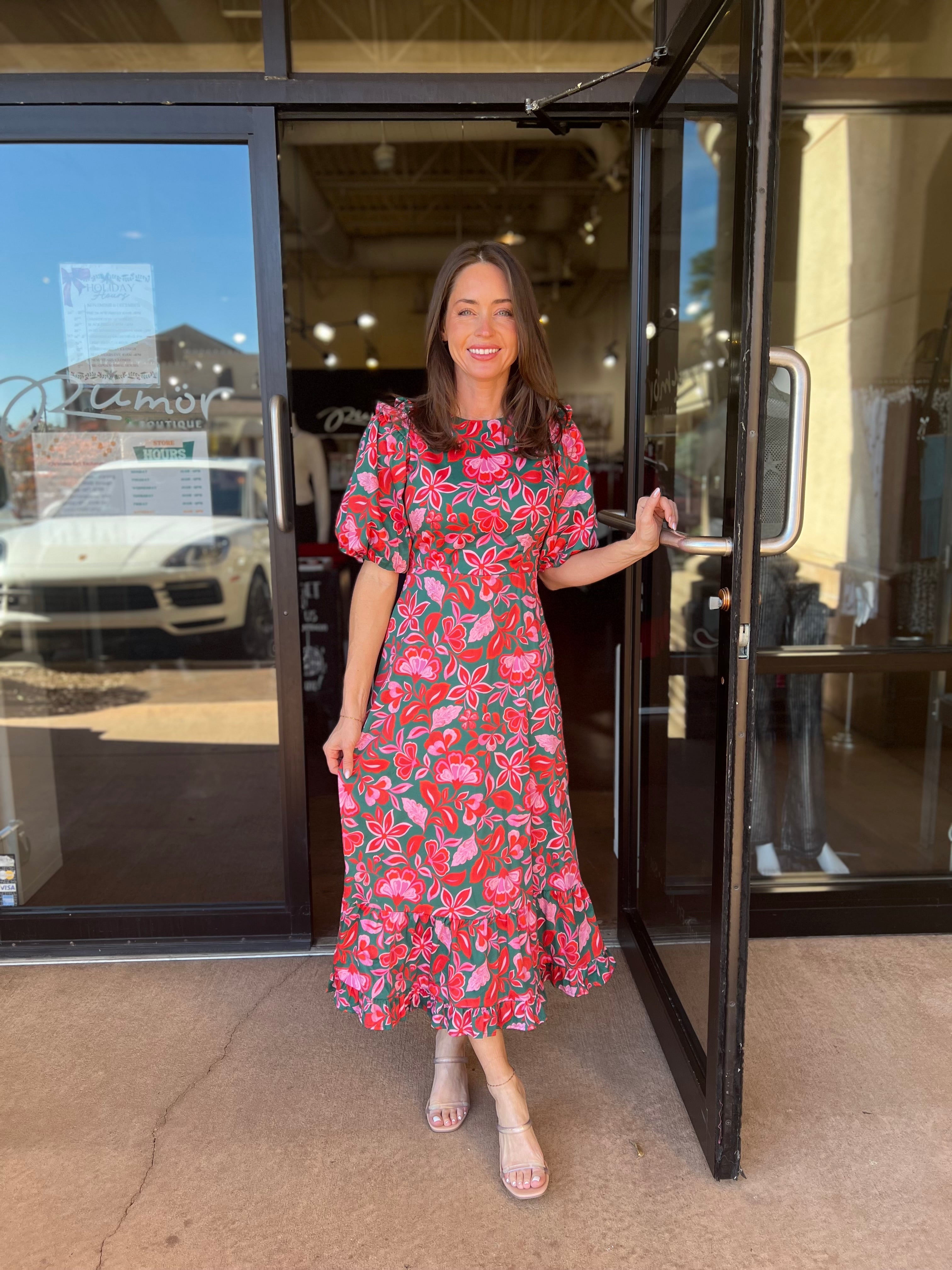 Delphine Maxi Dress - Spruce it Up