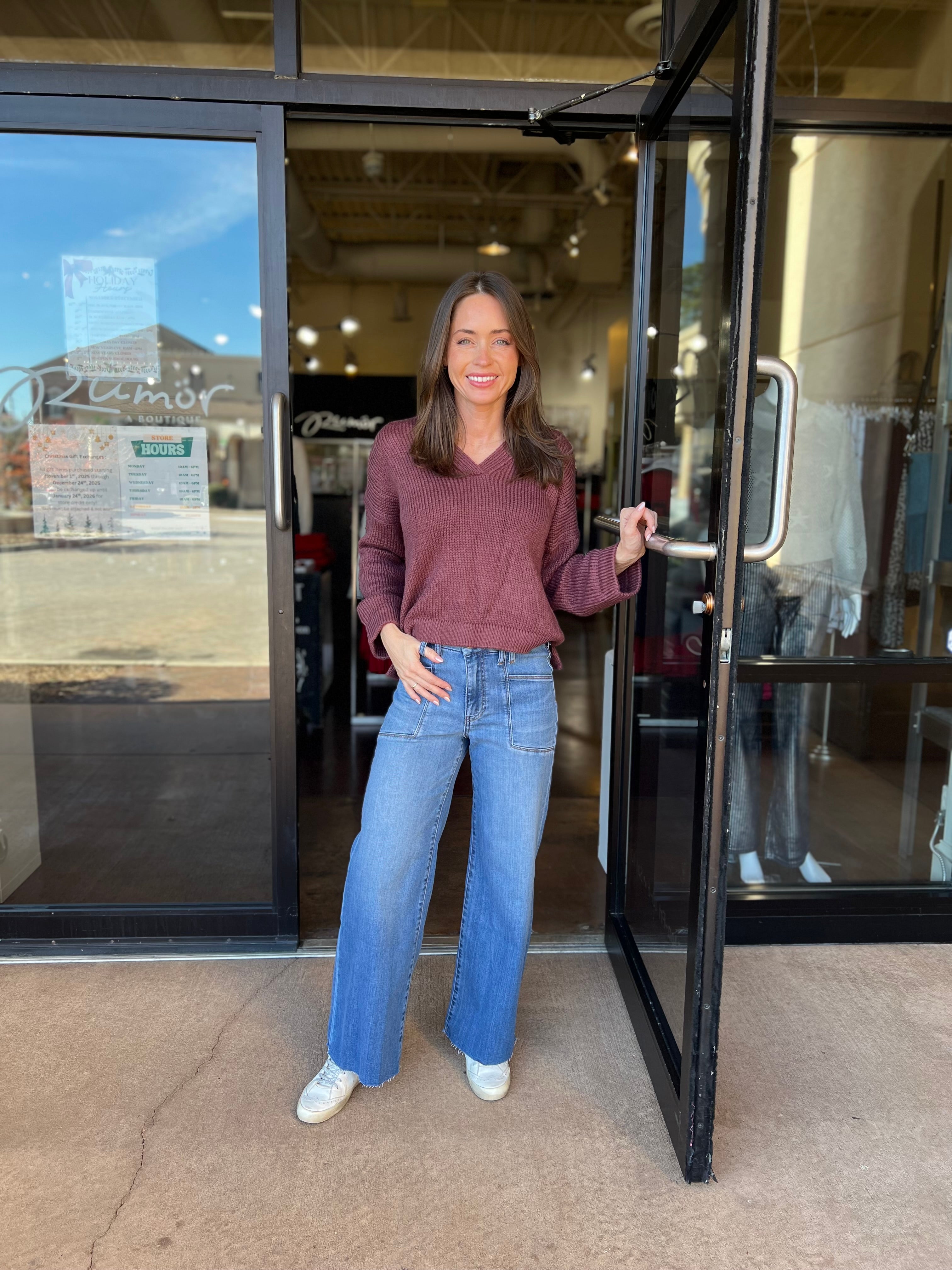 Emory Chunky Top - Fig