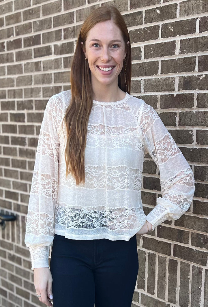 Ultra Raglan Top - Vintage Ivory