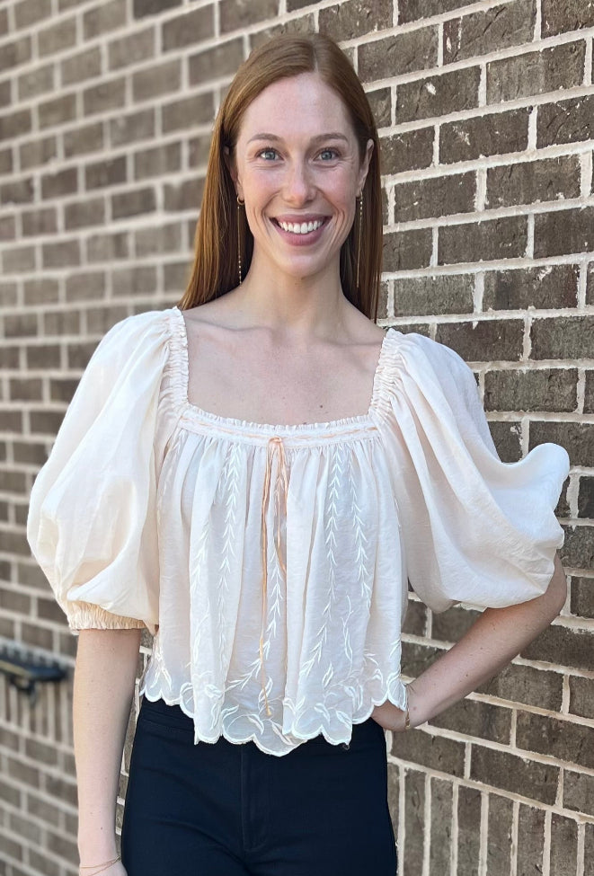 Bali Daydream Melody Top - Mother of Pearl