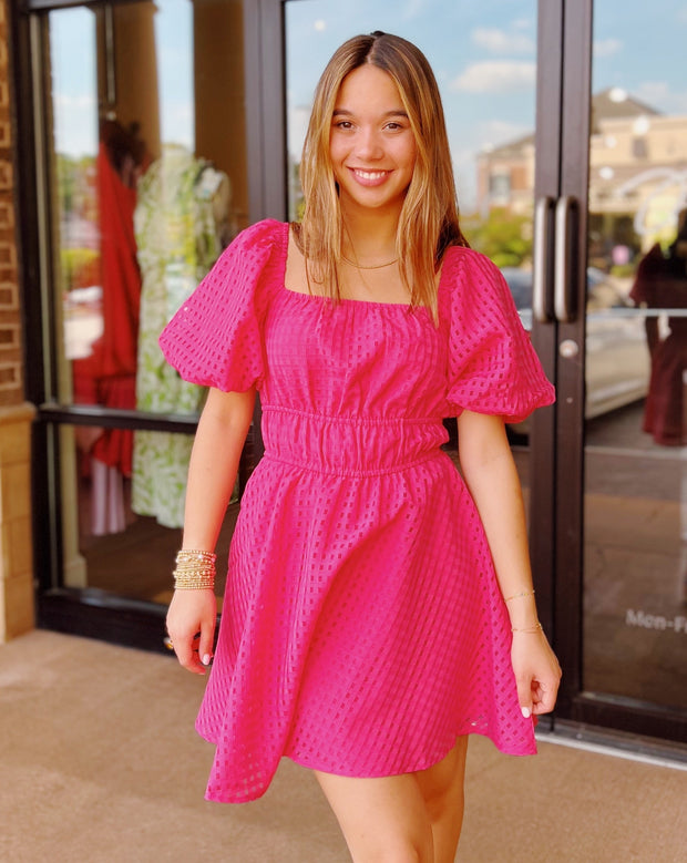 Arnette Dress - Pink