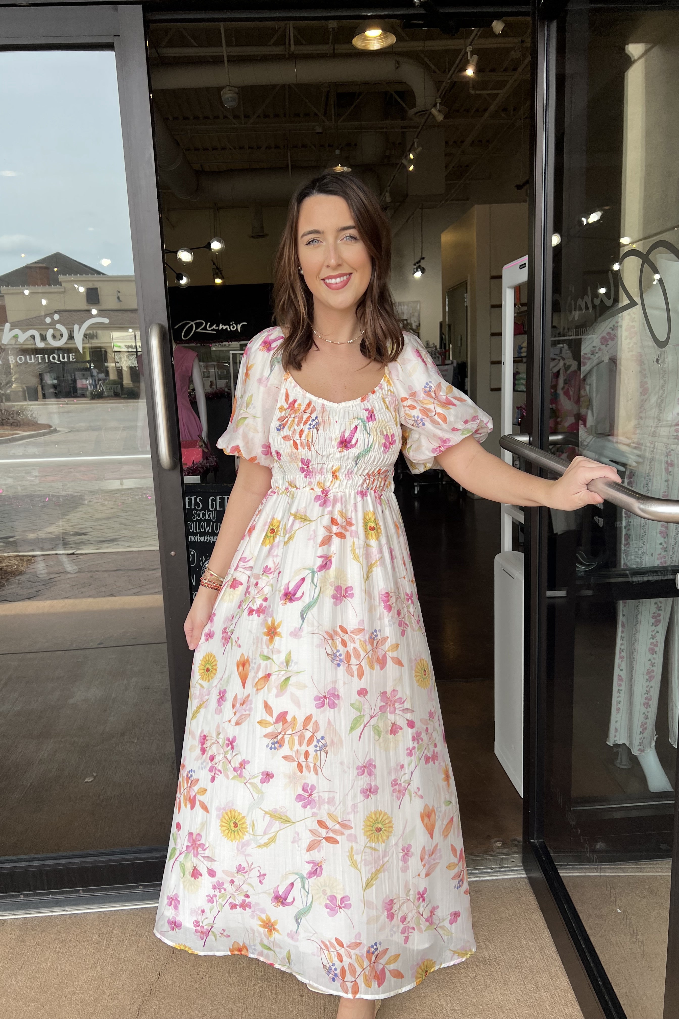 Flora of Eos Maxi Dress