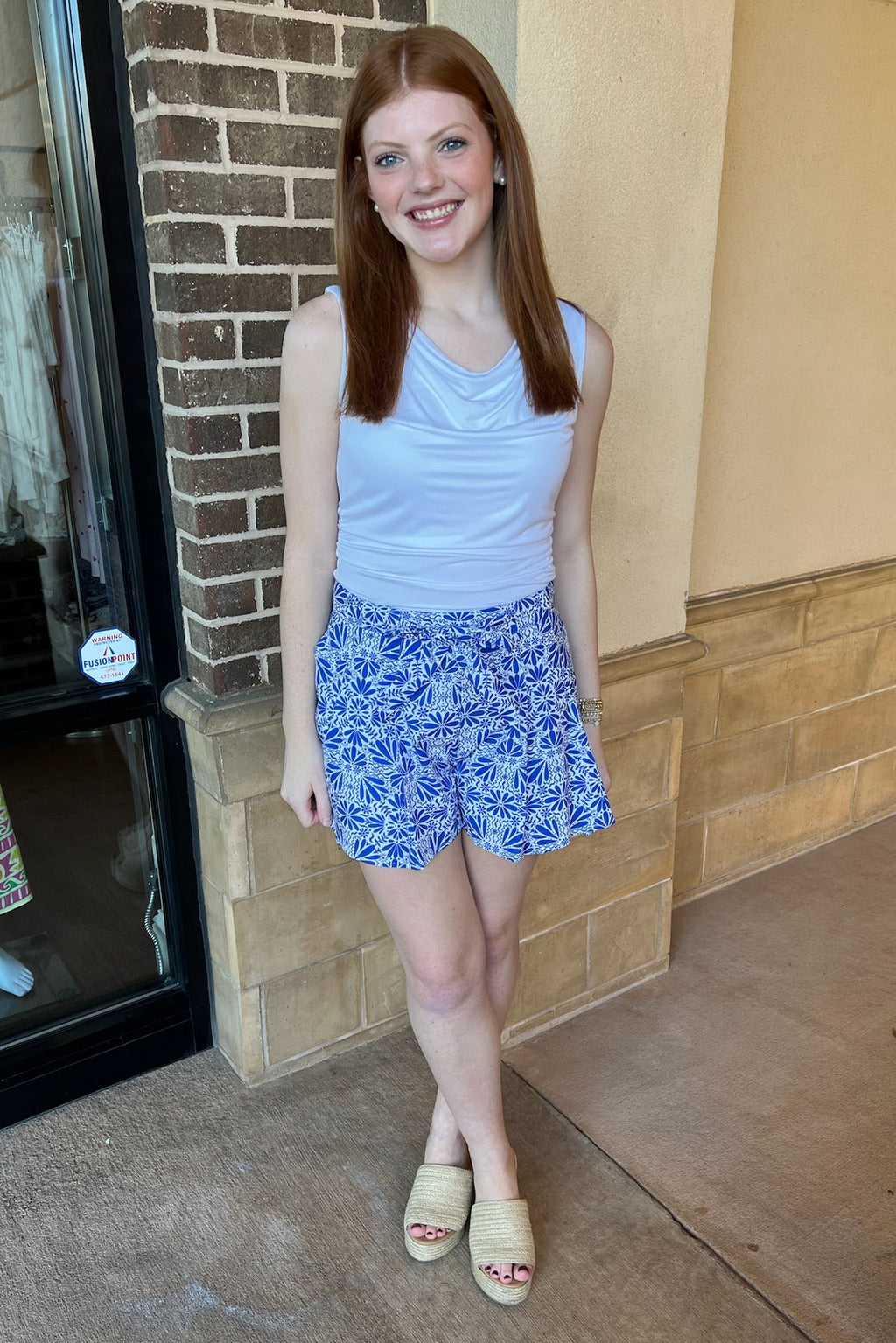 Cooper Shorts - Ceramic Bloom