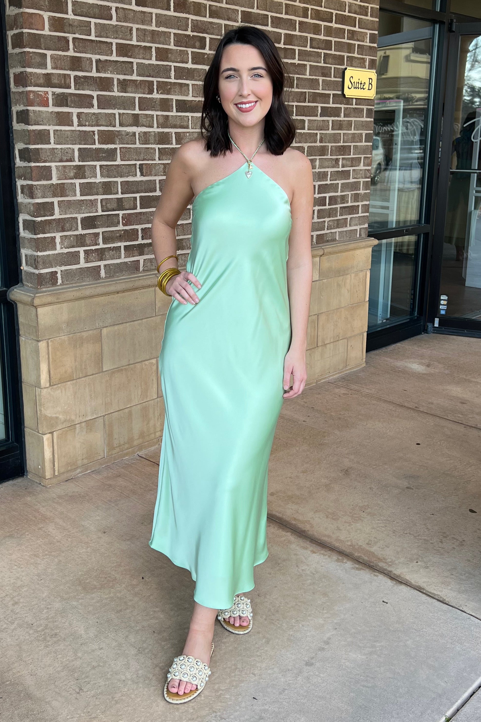halter scarf dress Devon Halter Scarf Dress