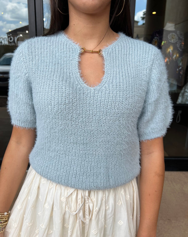 Ana Cut Out Sweater "Jade"