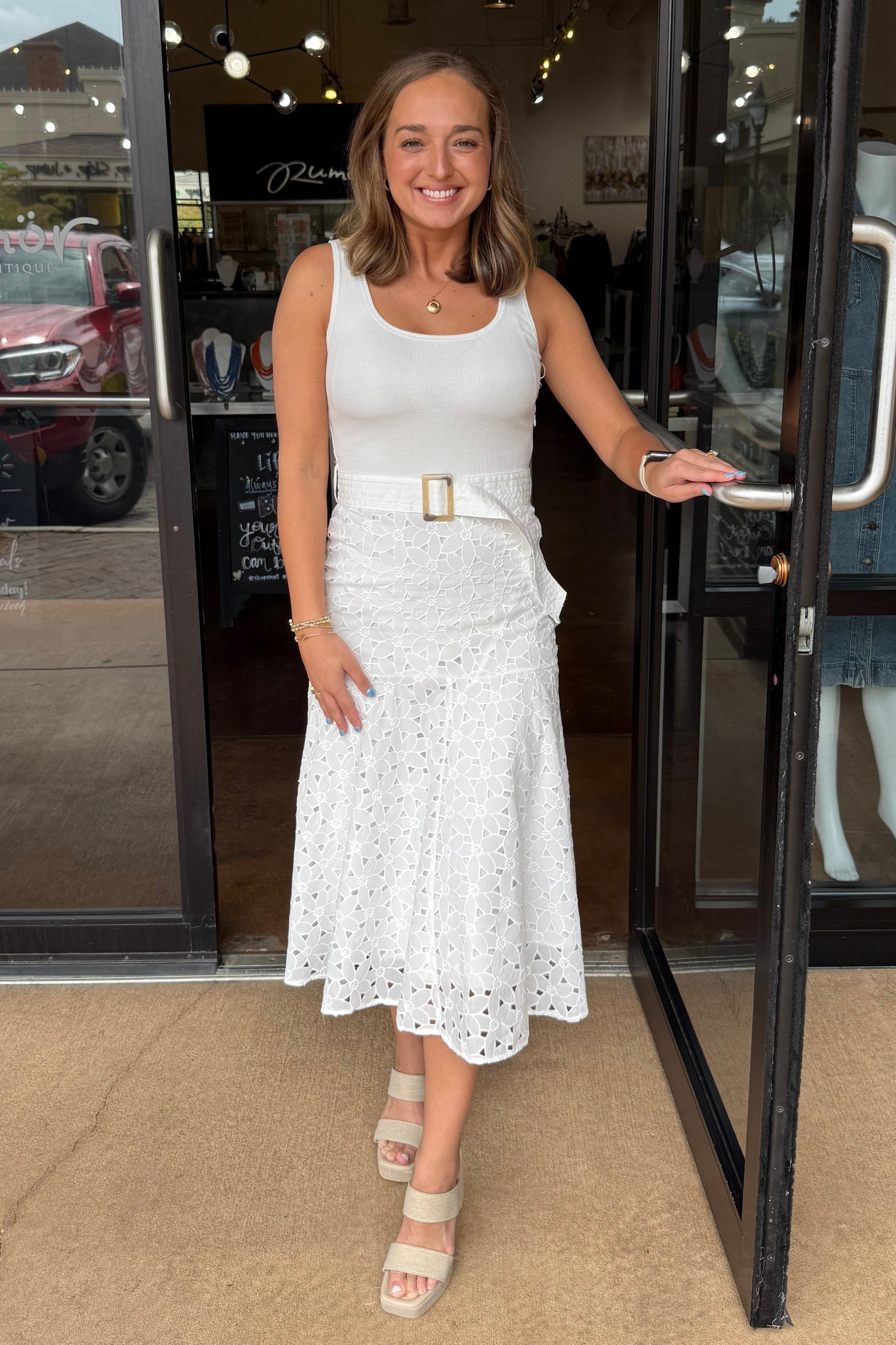 Venetian Eyelet Dress Venetian Eyelet Dress