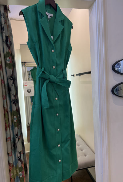 Jacqueline Midi Dress - Green