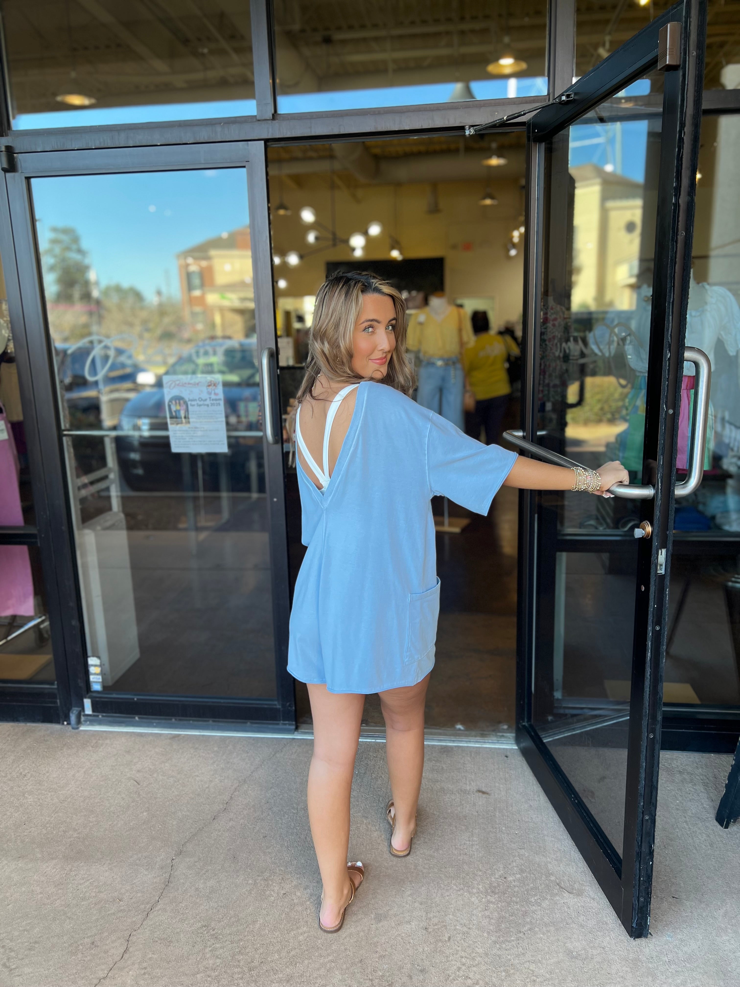 Hot Shot Tee Romper Coddy - Steel