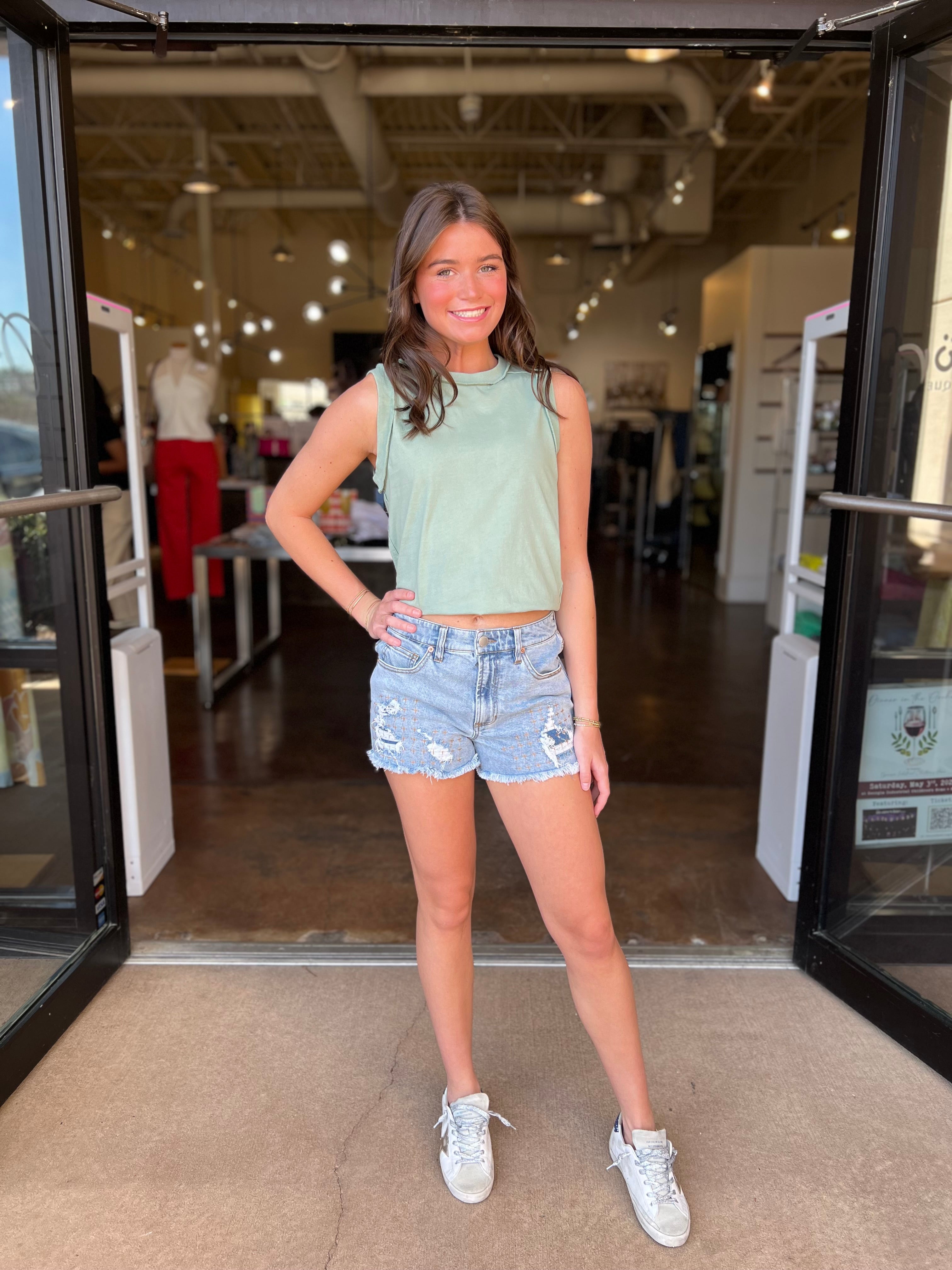 Zo Tank - Iceberg Green