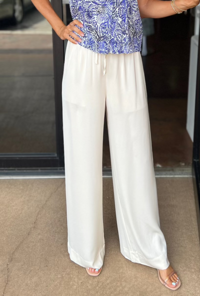 Halle Pant - Ecru