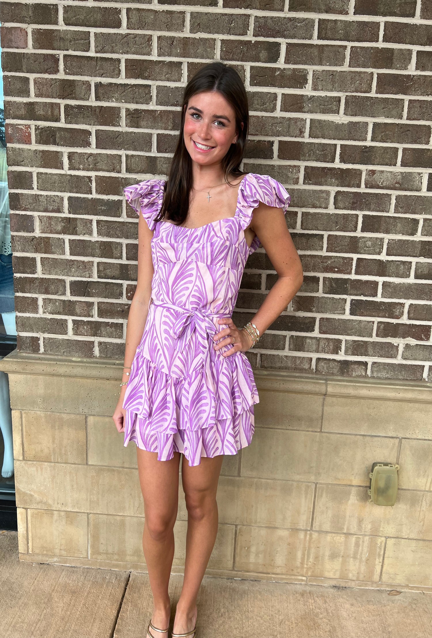 Hailey Romper - Lavender